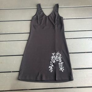 Sexy black formal mini dress